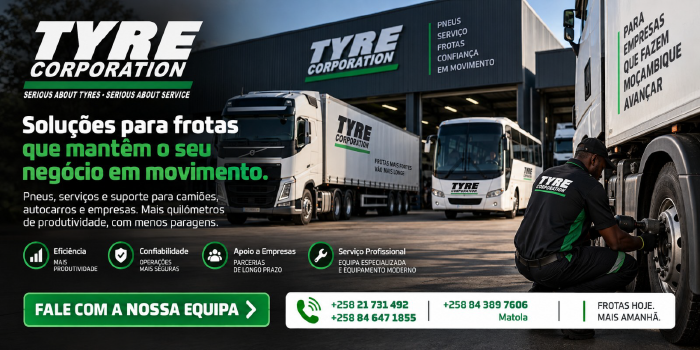 Banner 1 de Tyre Corporation, Lda