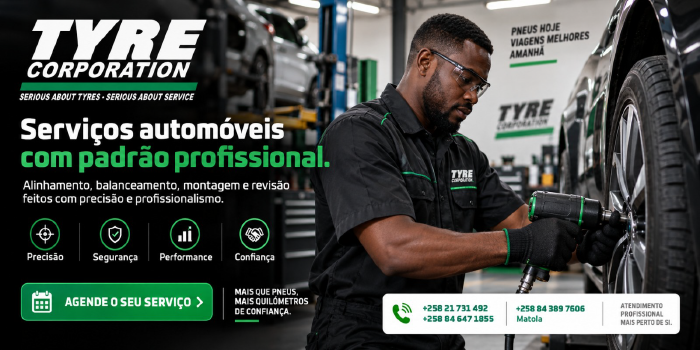 Banner 3 de Tyre Corporation, Lda